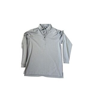 FootJoy Mens Long Sleeve Golf Polo SIze L